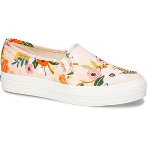 Rifle Paper Co. Pink Lively Keds Slides -8